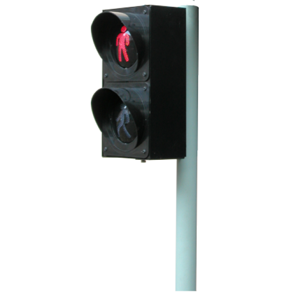 Светофор пешеходный (радиоуправляемый, электрифицированный)