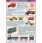Плакат "Перевозка грузов"